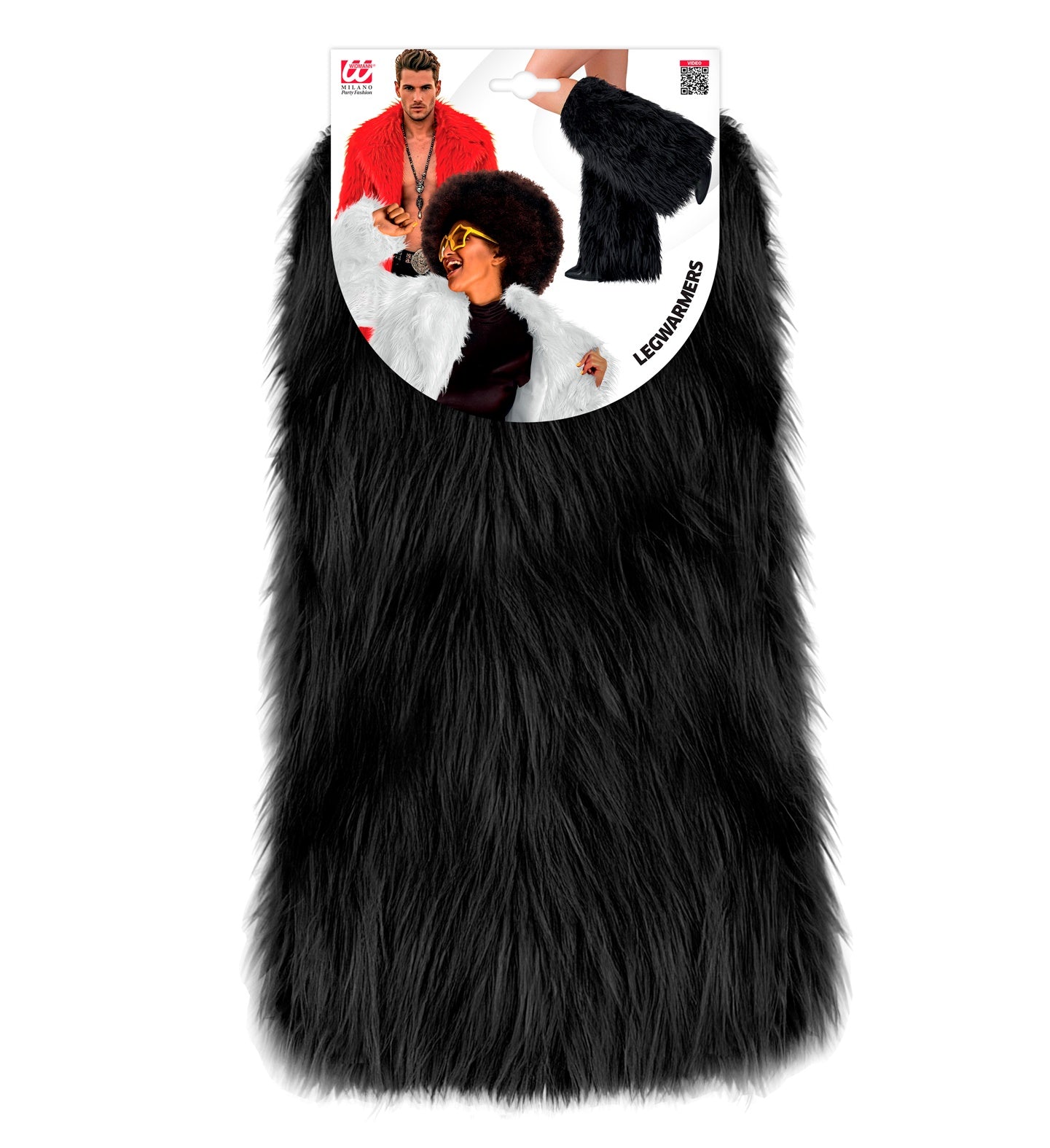 Schwarze Plüsch Beinstulpen – Warme Damen Beinwärmer Aus Plüsch