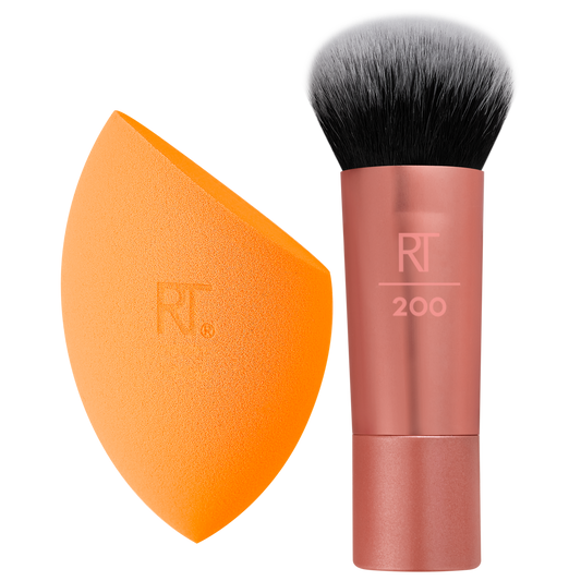 REAL TECHNIQUES REAL TECHNIQUES Mini Travel Duo 2-teiliges Pinselset Kosmetik