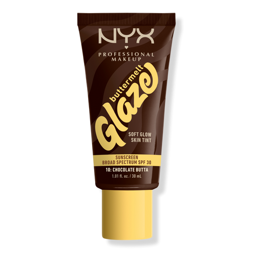 NYX NYX Buttermelt Glaze Tönender Sonnenschutz SPF 30 10 Chocolate Butta 30 ml Haarfarbe