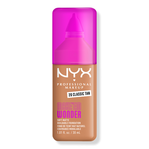 NYX NYX Make'em Wonder Foundation 20 Classic Tan 30 ml Flüssigfoundation