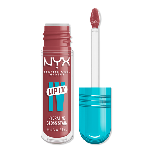 NYX NYX Lip IV Hydrating Gloss Stain Lipgloss Petal Pourin 5 ml Kosmetik
