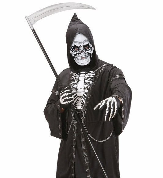 Totenkopf-Maske aus Kunststoff mit realistischem Design