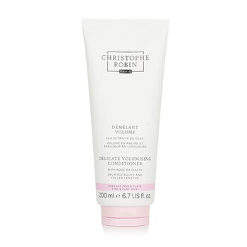 Christophe Robin Démêlant Volume Naturel À La Rose 250ml