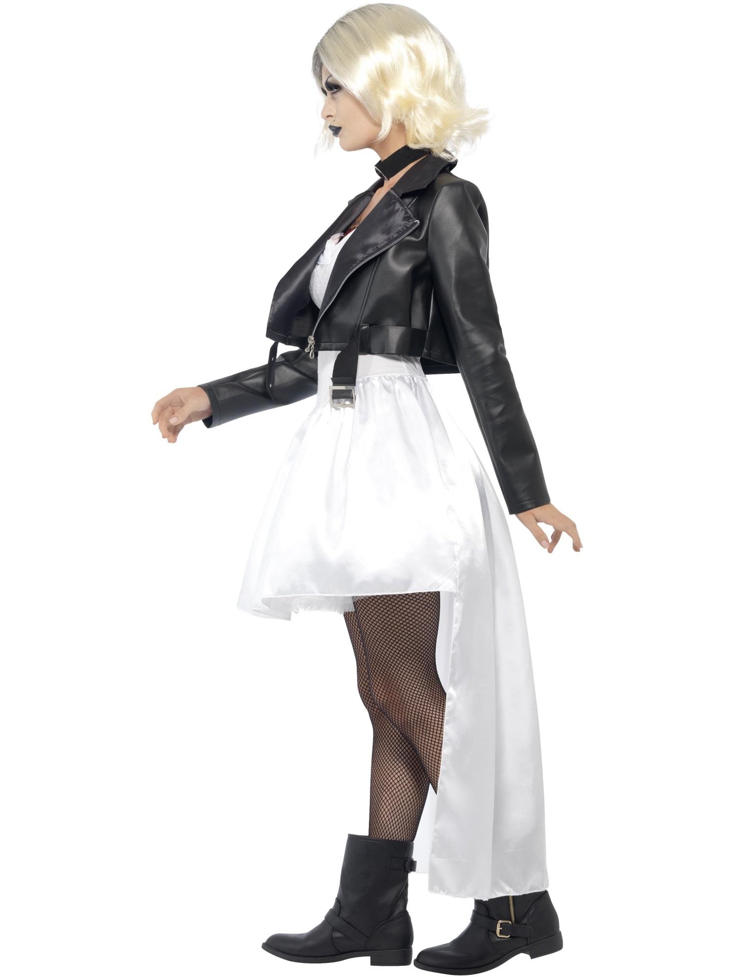 Smiffys Bride of Chucky, Tiffany Costume, White CS für Damen