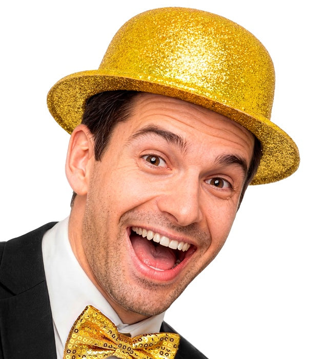 Goldene Melone als dekoratives Element für Fasnacht und Karneval