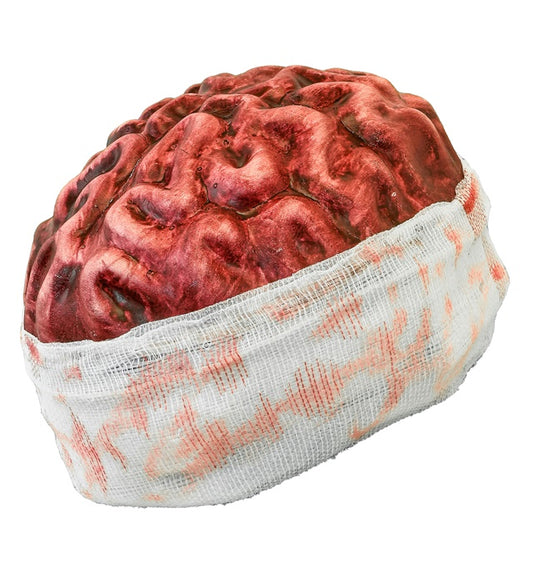 Realistische Gehirn-Kopfbedeckung aus EVA für Halloween und Fasnacht