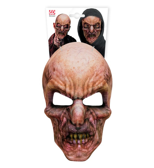 Zombie-Maske aus Stoff in realistischer Optik für Halloween und Fasnacht