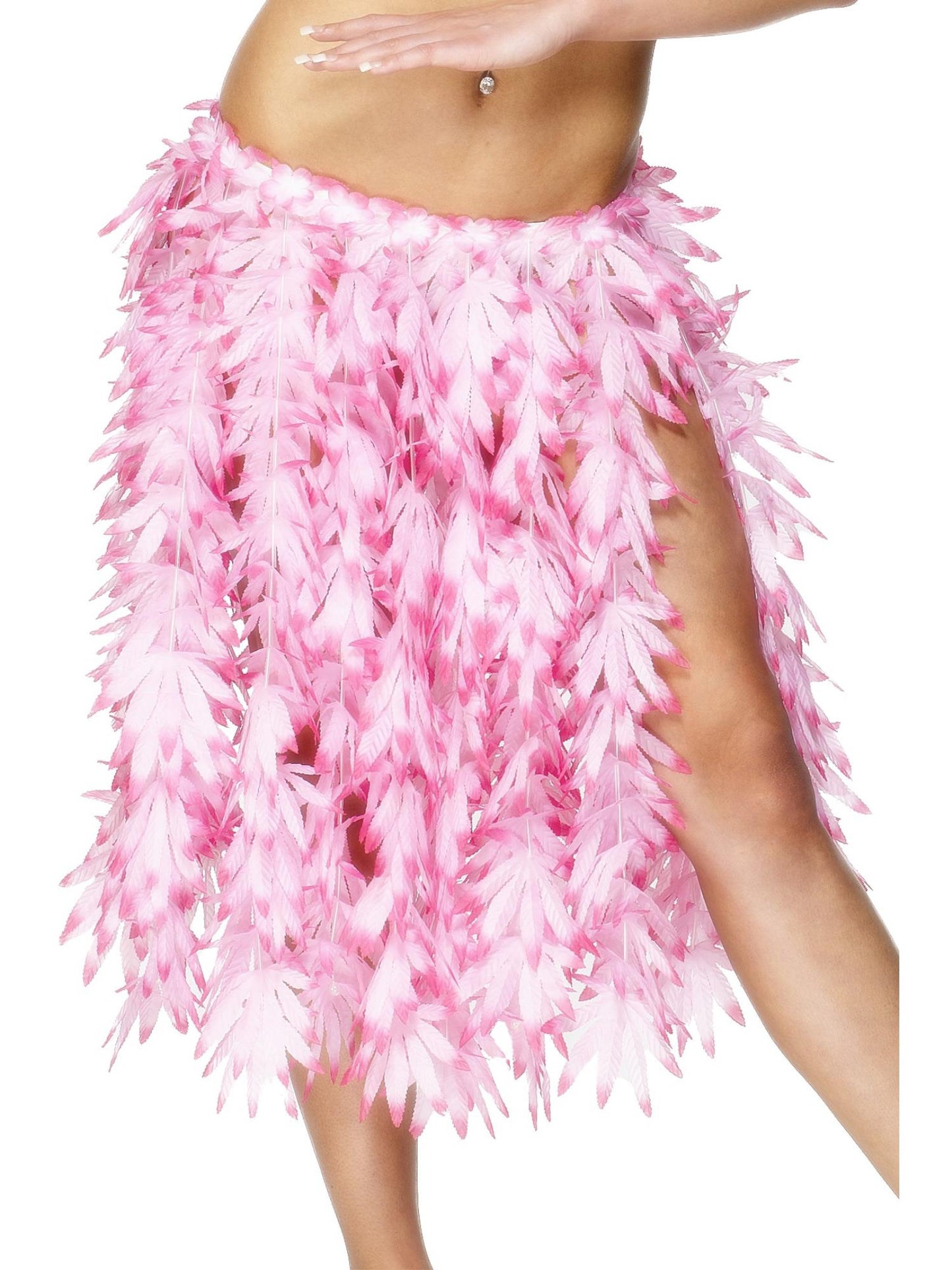 Smiffys Hawaiian Hula Skirt, Pink AC für Damen