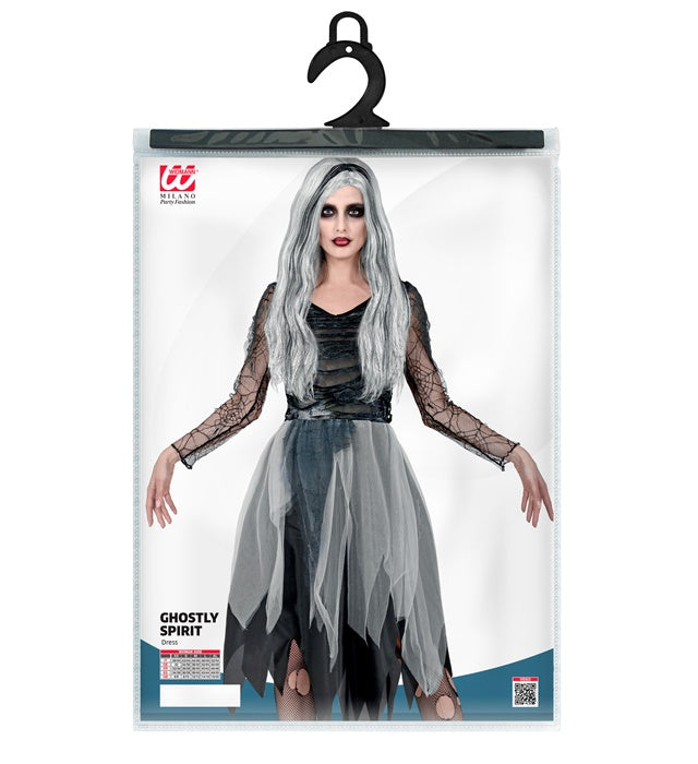 GHOSTLY SPIRIT Damenkostüm Kleid in elegantem, geisterhaftem Design
