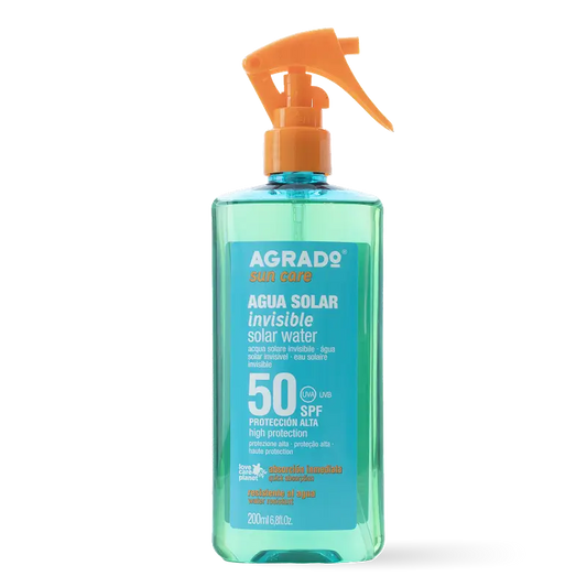 AGRADO AGRADO Agua Solar Invisible SPF 50 Sonnenschutz 200 ml Kosmetik
