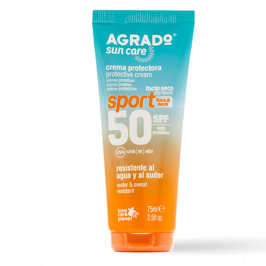AGRADO AGRADO Crema Solar Sport SPF 50 75 ml Sonnenschutz Creme Kosmetik
