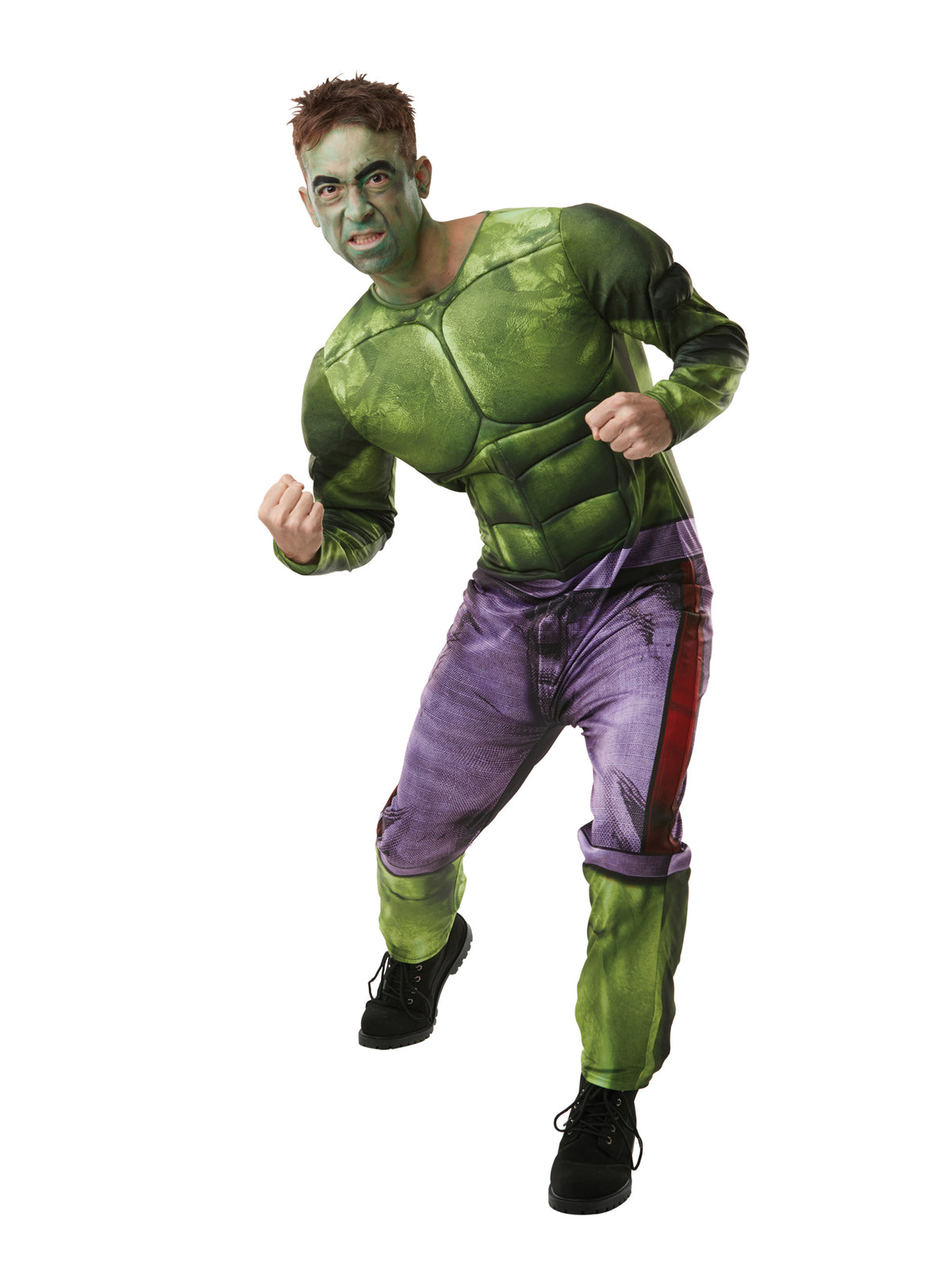 Rubies Mu- Hulk Deluxe - Mens Kostüm für Erwachsene für Herren