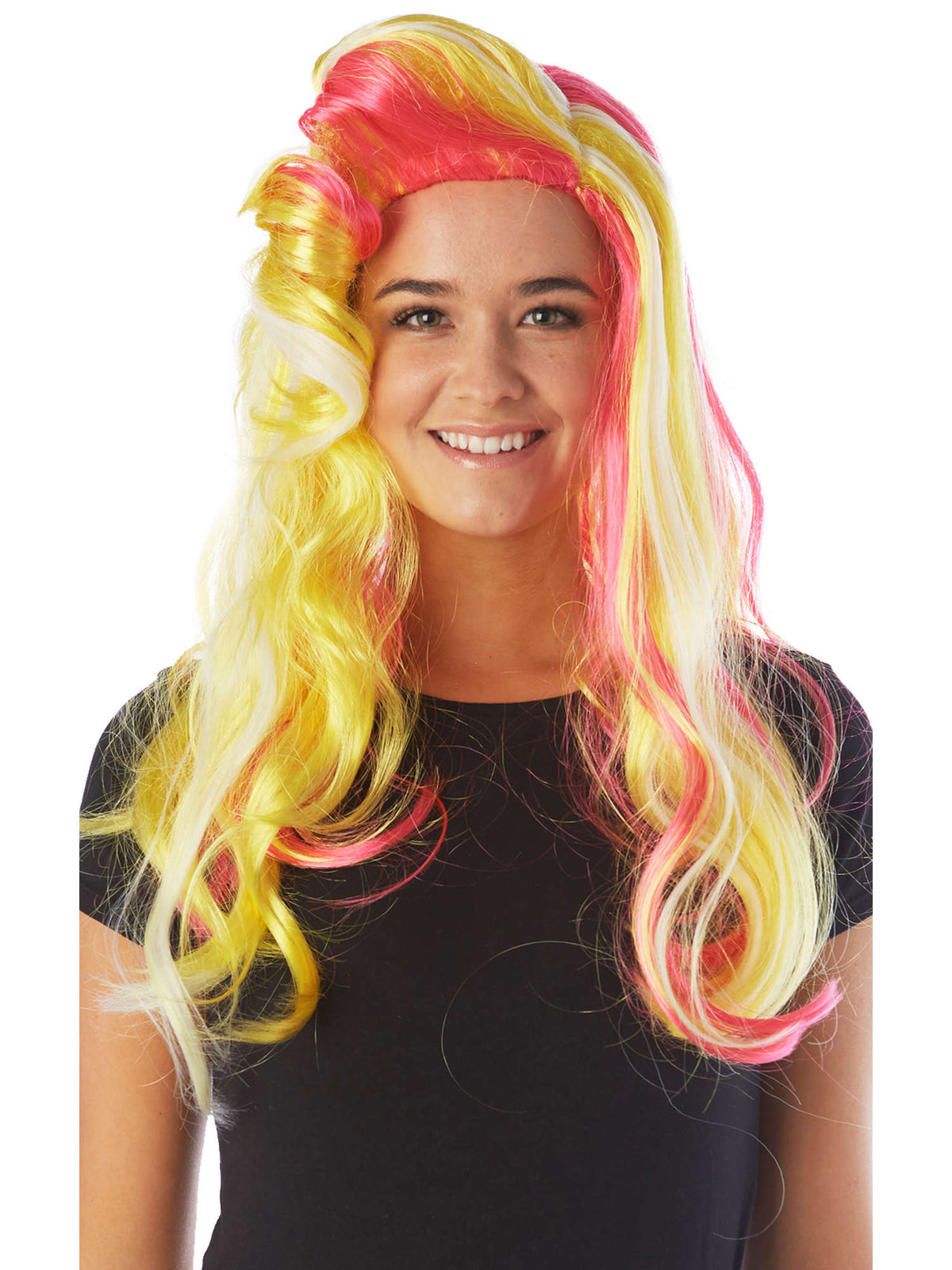 Rubies UV Rainbow Wig Perücke für Unisex