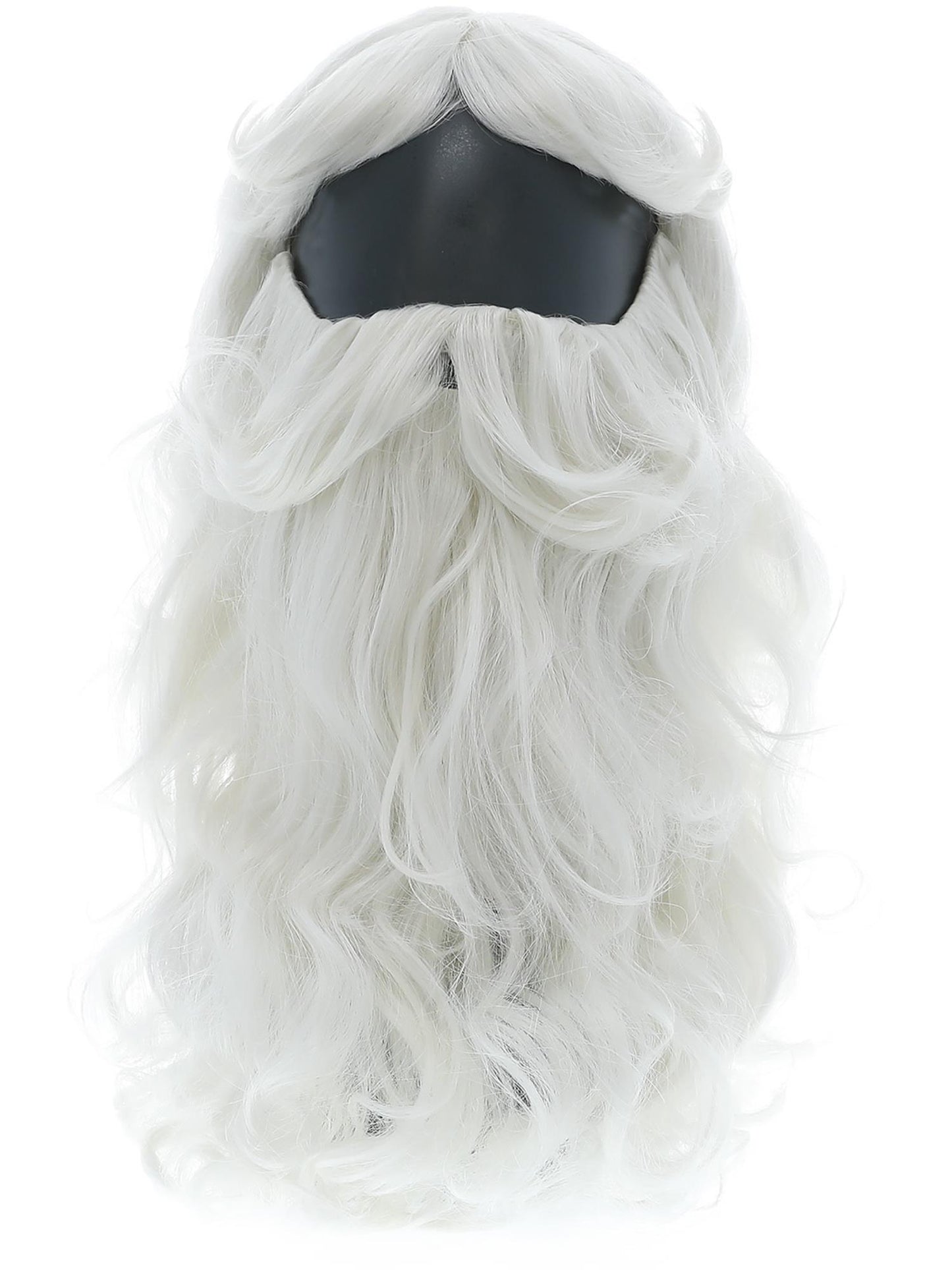 Smiffys Santa Wig and Beard Set, White CD für Herren