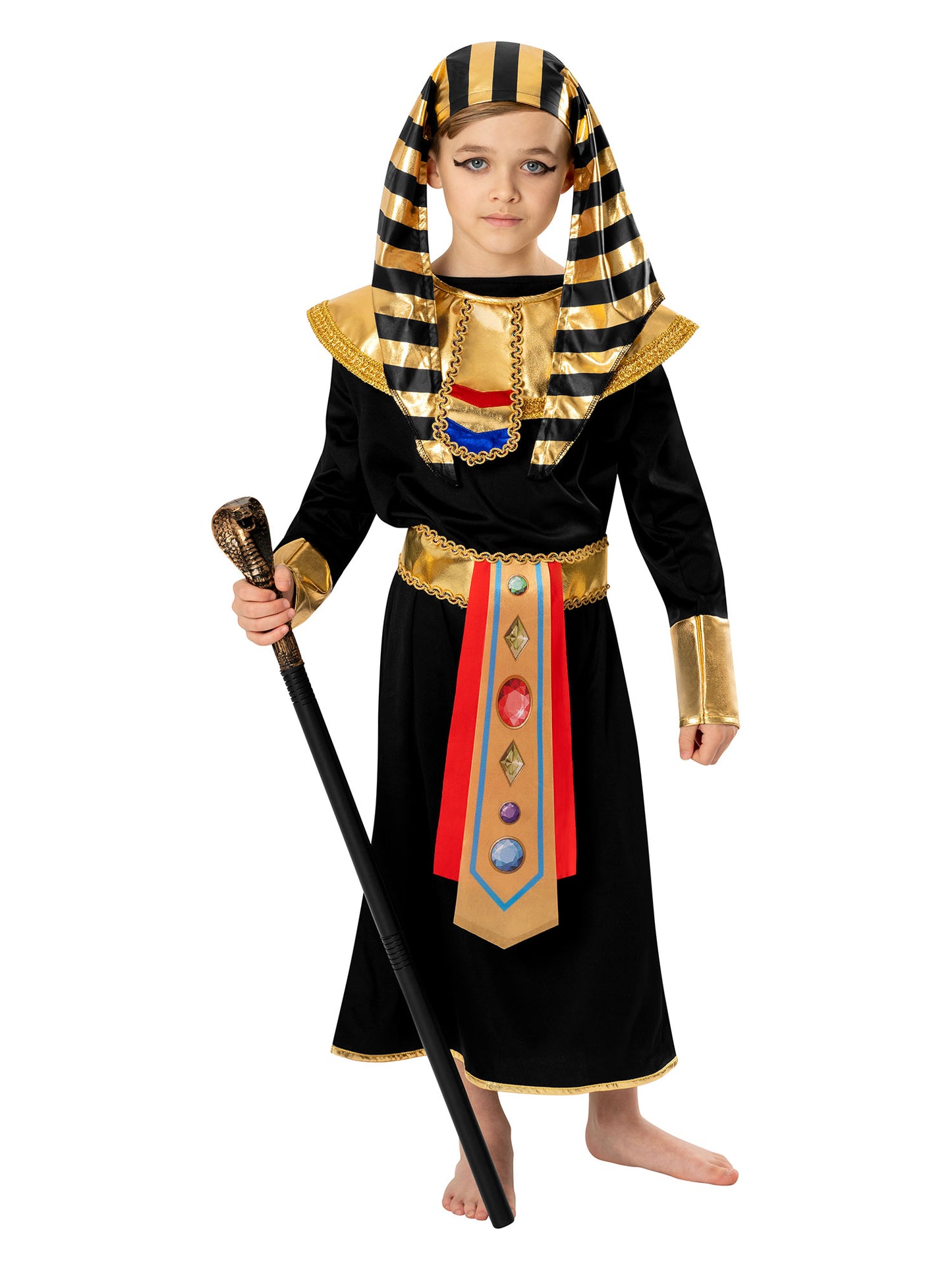 Rubies Black Pharaoh Kinderkostüm für Jungen – Rückansicht