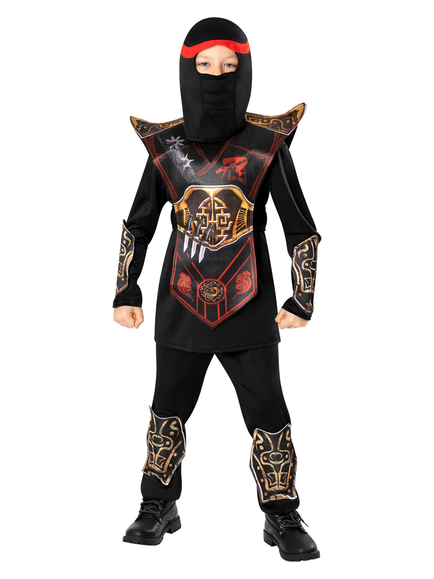 Rubies Red Ninja Kinderkostüm für Jungen – Verpackung