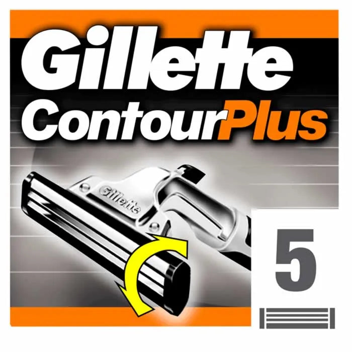 GILLETTE Gillette Contour Plus Rasierklingen Nachfüllpack 5 Stück Kosmetik