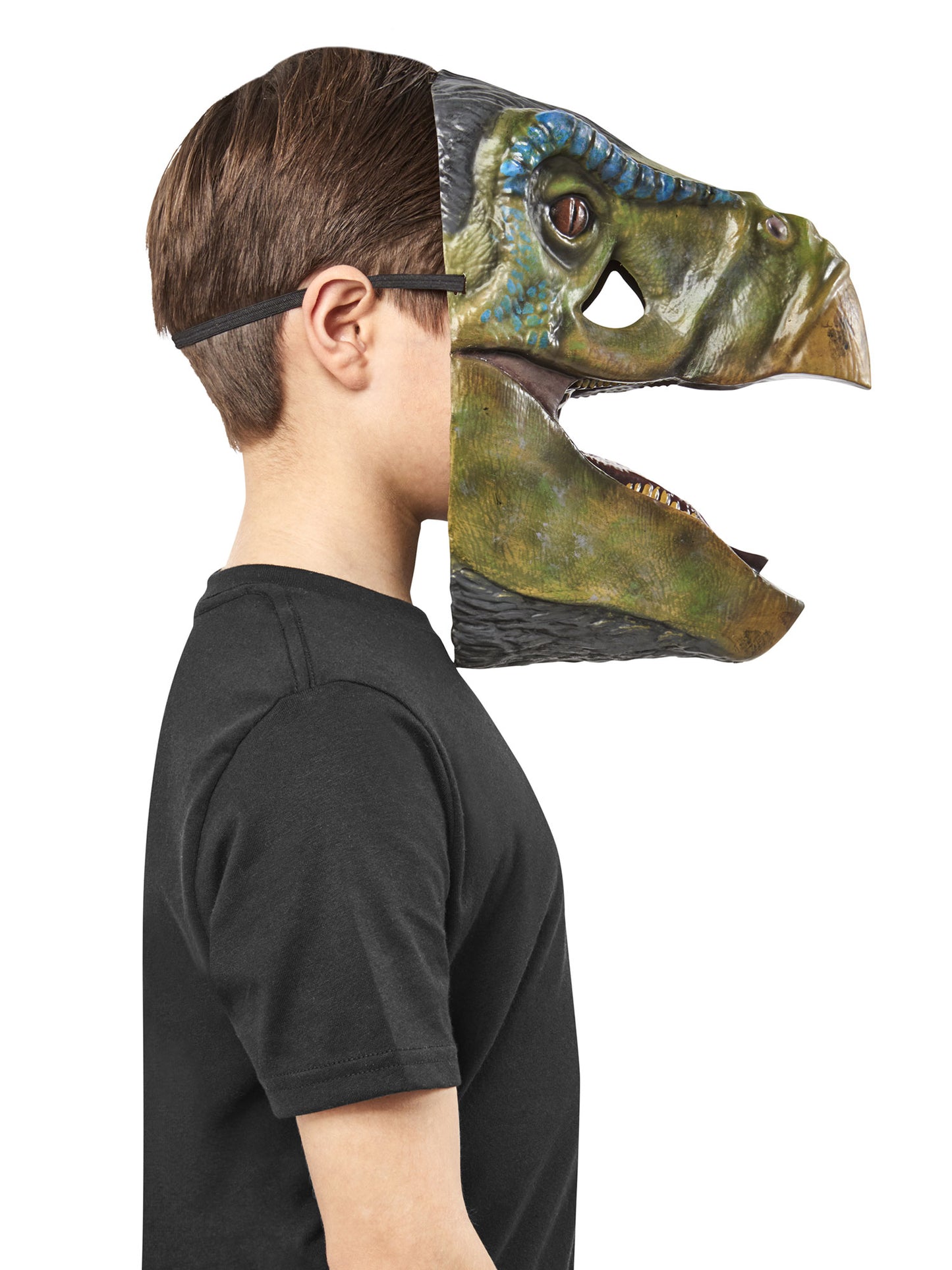 Rubies Therizinosaurus Maske für Kinder Jurassic World – Seitenansicht