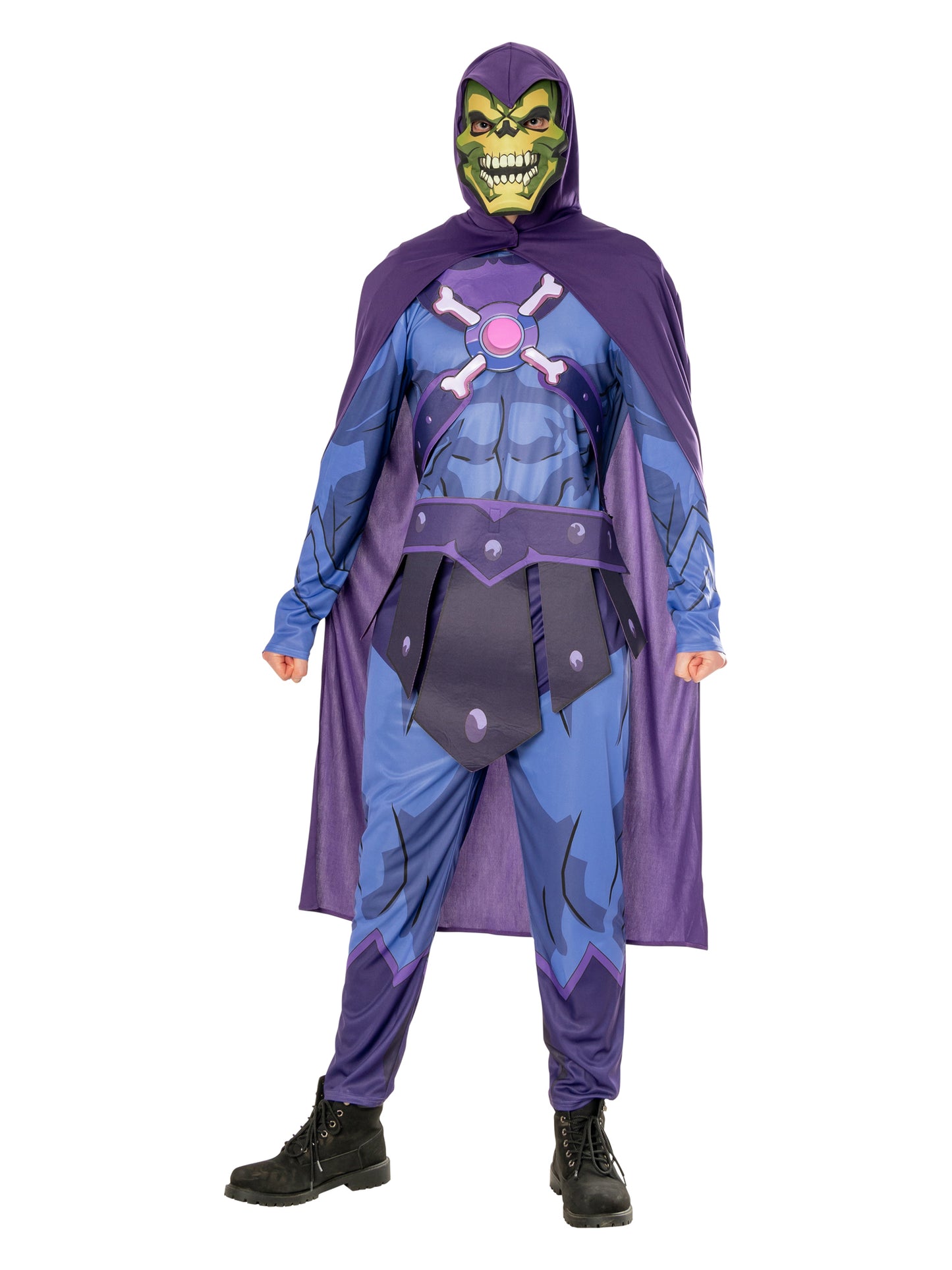Rubies Skeletor Deluxe Kostüm für Herren mit Overall, Rüstung und EVA-Maske