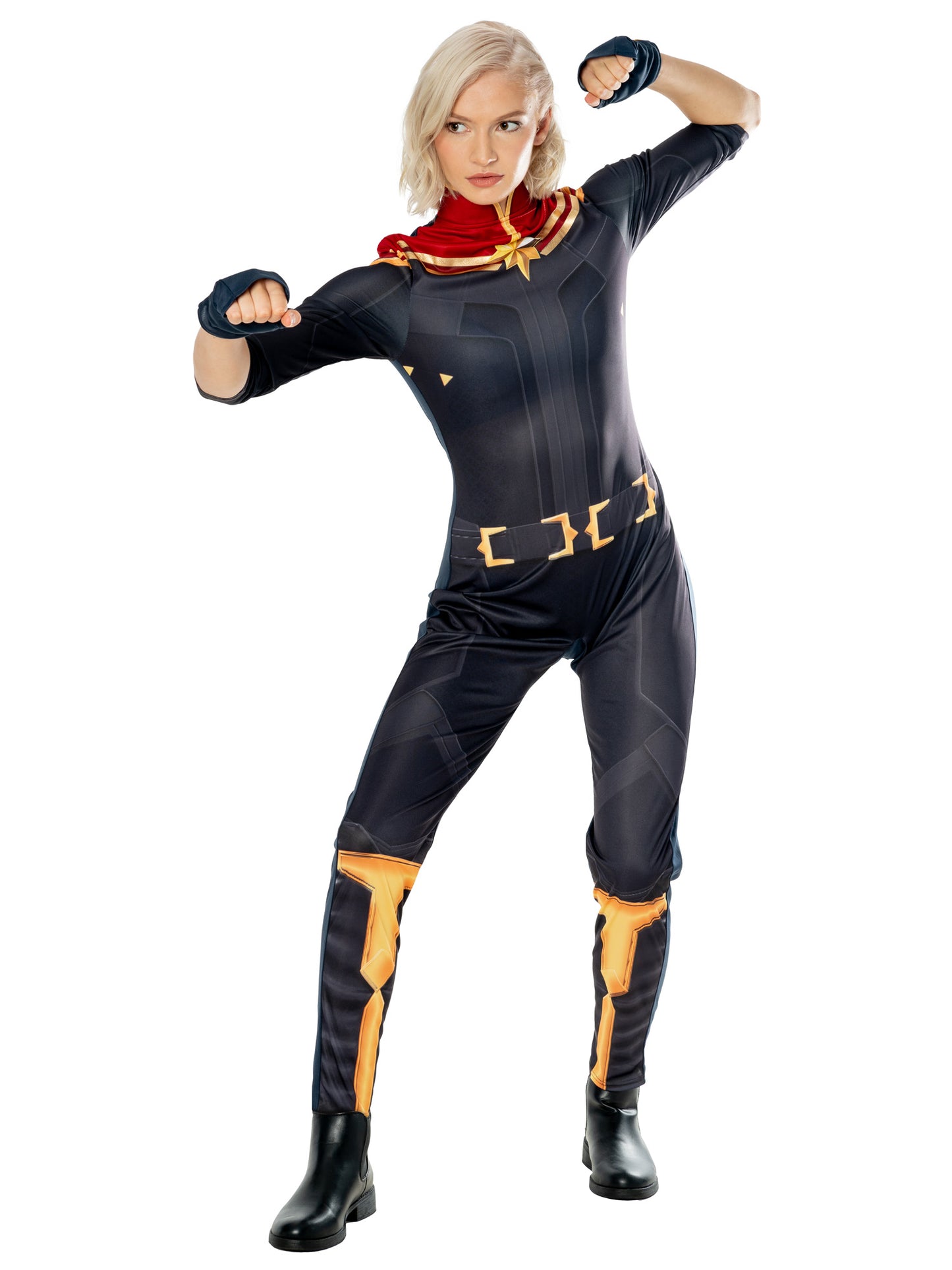 Rubies The Marvels Captain Marvel Kostüm für Erwachsene für Damen
