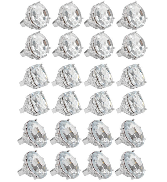 Fasnacht Diamantring in Displaybox mit drei verschiedenen Modellen