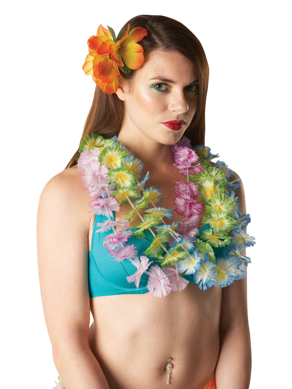 Rubies HAWAIIAN LEI-GN/WH/YEL Kostümzubehör