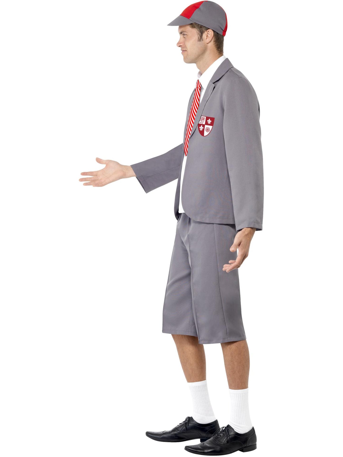 Smiffys SCHOOLUNI Schoolboy Costume, Grey CS für Herren