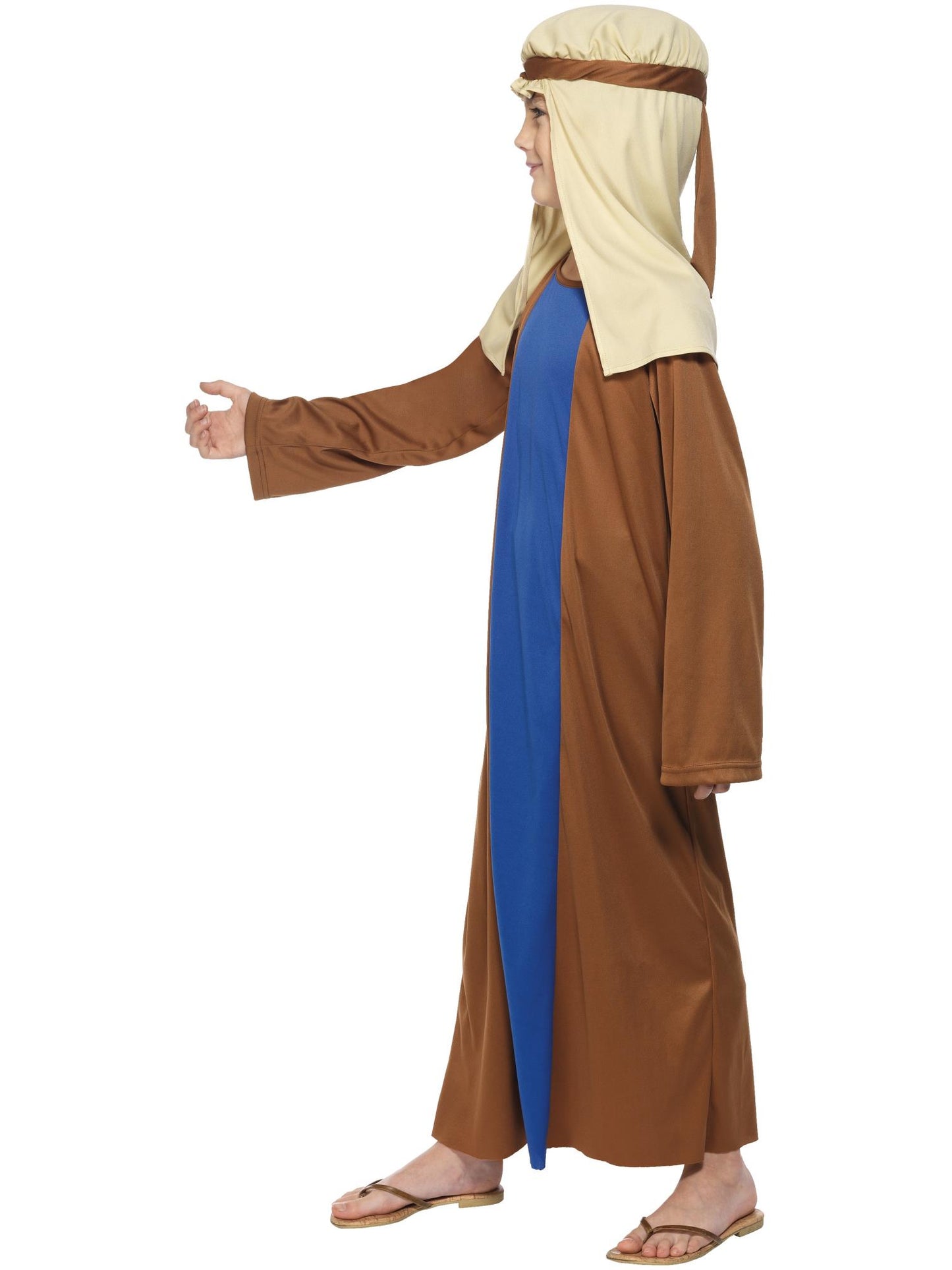 Smiffys NATIVITY Joseph Costume, Brown CS für Unisex