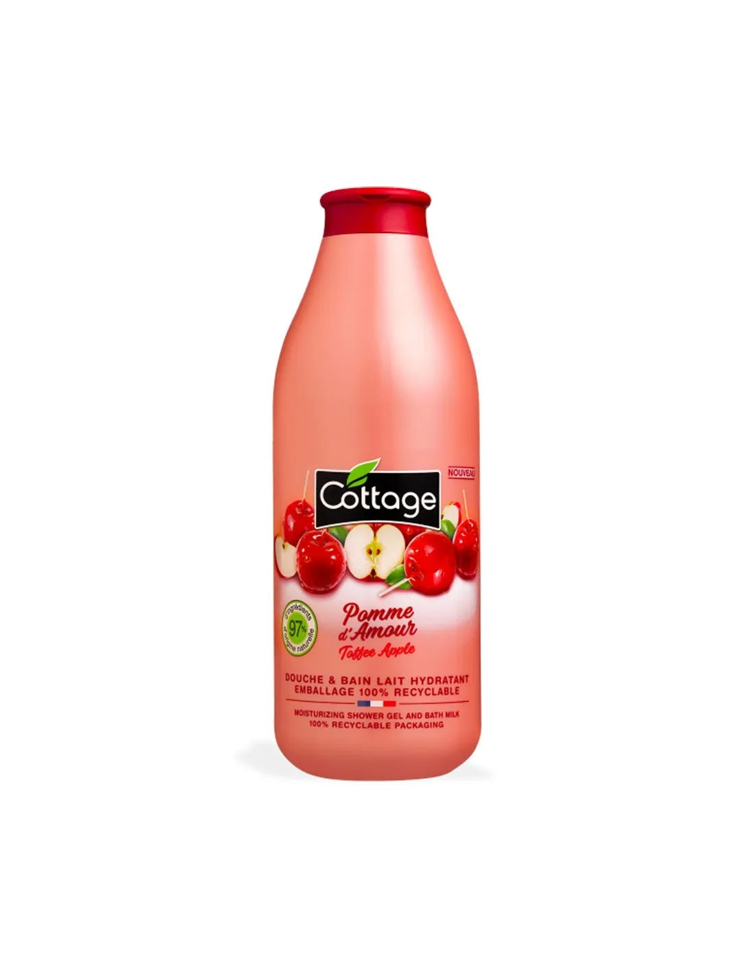 COTTAGE COTTAGE Cremiges Duschgel Manzana Caramelizada 750 ml Hydratante Gel De Ducha Kosmetik