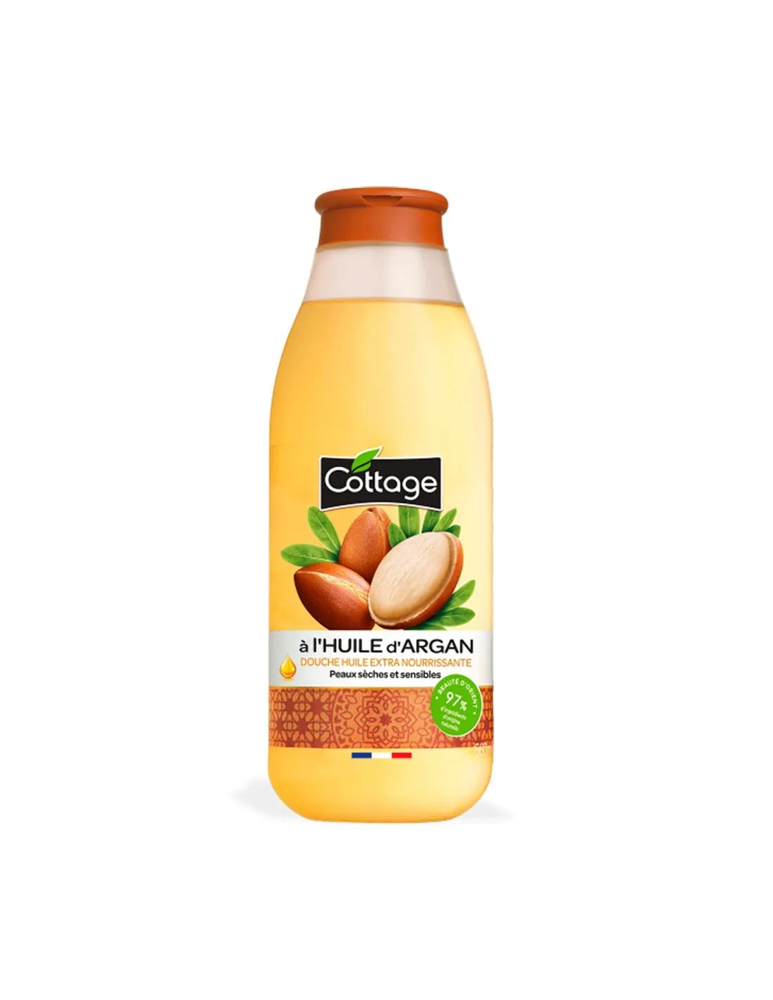 COTTAGE COTTAGE Gel Aceite 560 Almendra Körperpflege mit Mandelöl 560 ml Kosmetik