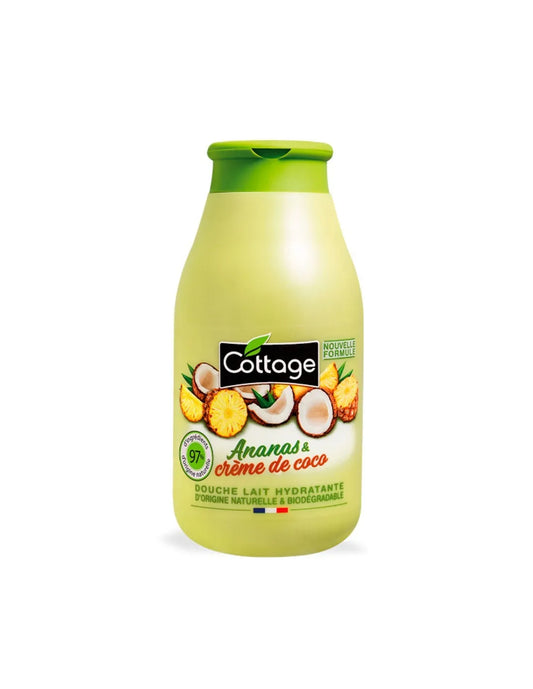 COTTAGE COTTAGE Duschgel Piña-Coco 250 ml Gel Ducha Dusche Kokos Ananas Kosmetik