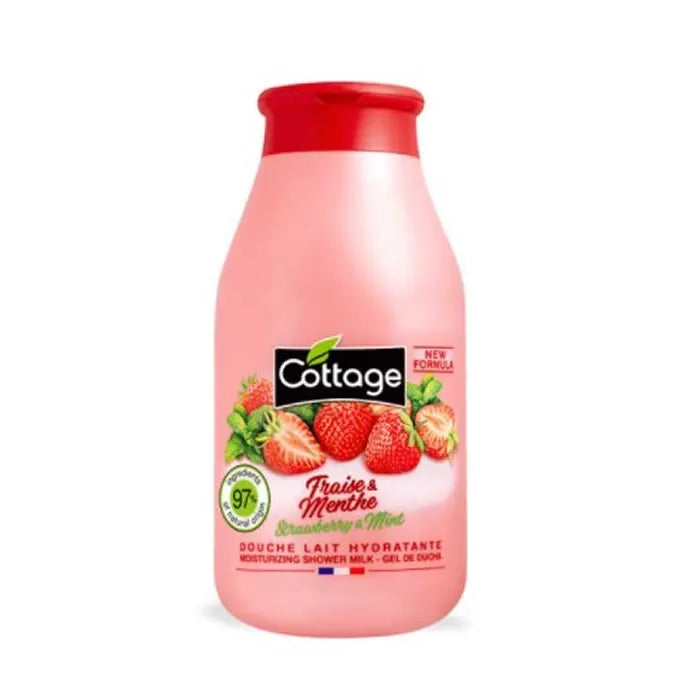 COTTAGE COTTAGE Feuchtigkeitsspendendes Duschgel Erdbeere Minze 250 ml