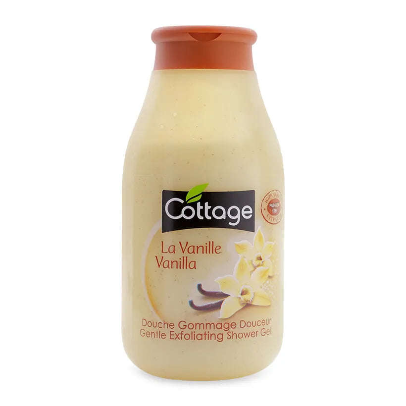 COTTAGE COTTAGE Sanftes Peeling Duschgel Vanille 250 ml