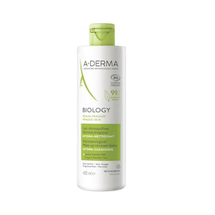 A-DERMA A-DERMA Biology Reinigungsmilch 400 ml milde Gesichtsreinigung