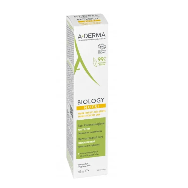 A-DERMA A-DERMA Biologie Nährende Pflegecreme 40 ml Gesicht und Körper