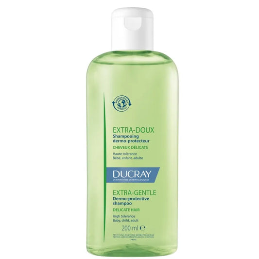 DUCRAY DUCRAY Extra Sanftes Shampoo 200 ml mildes Shampoo für empfindliche Kopfhaut