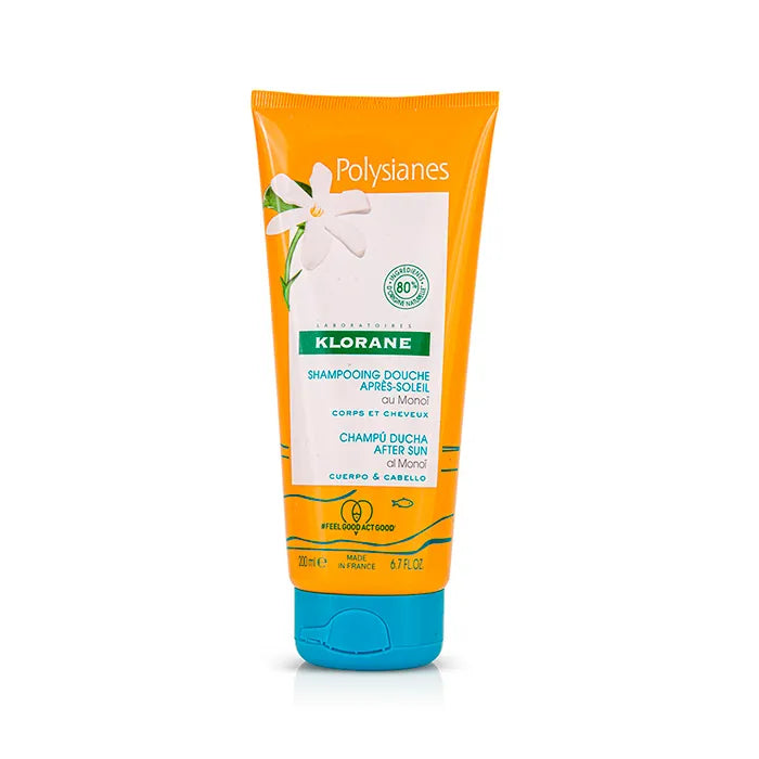KLORANE KLORANE Polysianes Aftersun Dusch-Shampoo 200 ml Aftersun Pflege Dusche