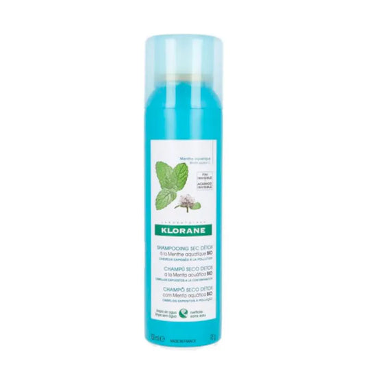 KLORANE KLORANE Mint Dry Detox Shampoo 150 ml Trockenshampoo mit Minze