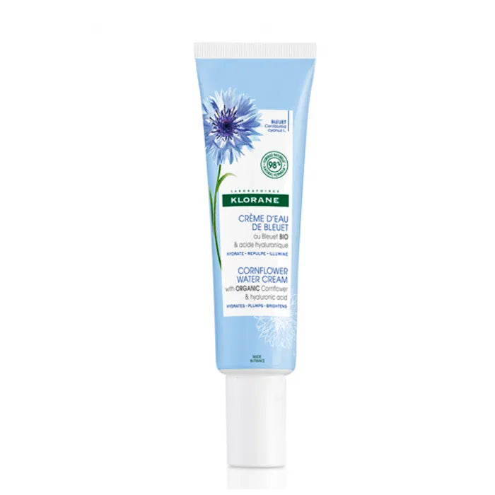 KLORANE KLORANE Bleuet Gel Creme mit Wasser 30 ml leichte Feuchtigkeitspflege