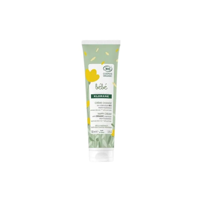 KLORANE KLORANE Bio-Babywindelcreme 100 ml Pflegecreme für empfindliche Babyhaut