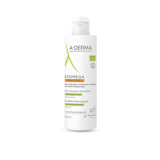 A-DERMA A-DERMA Exomega Control Gel Espumoso Emoliente 500 ml Hautpflege Gel Kosmetik