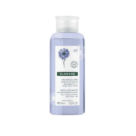 KLORANE KLORANE Mizellares Wasser Kornblume Make-up Entferner 3 in 1 400 ml Kosmetik