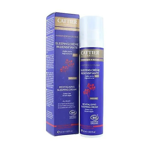 CATTIER PARIS Cattier Paris Redensificante Sleeping Cream 50 ml Nachtcreme Kosmetik