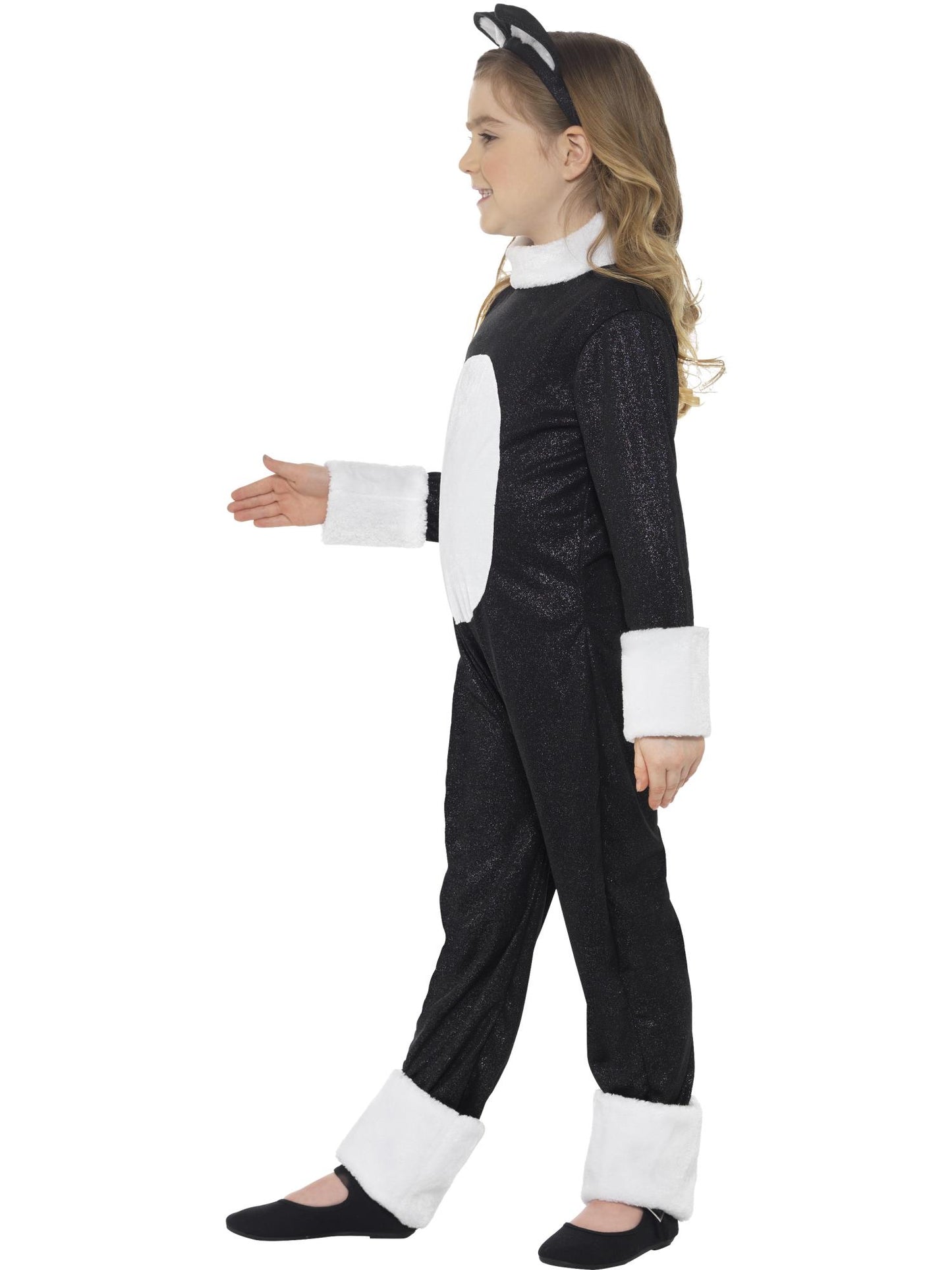 Smiffys Cool Cat Costume, Black CS für Mädchen