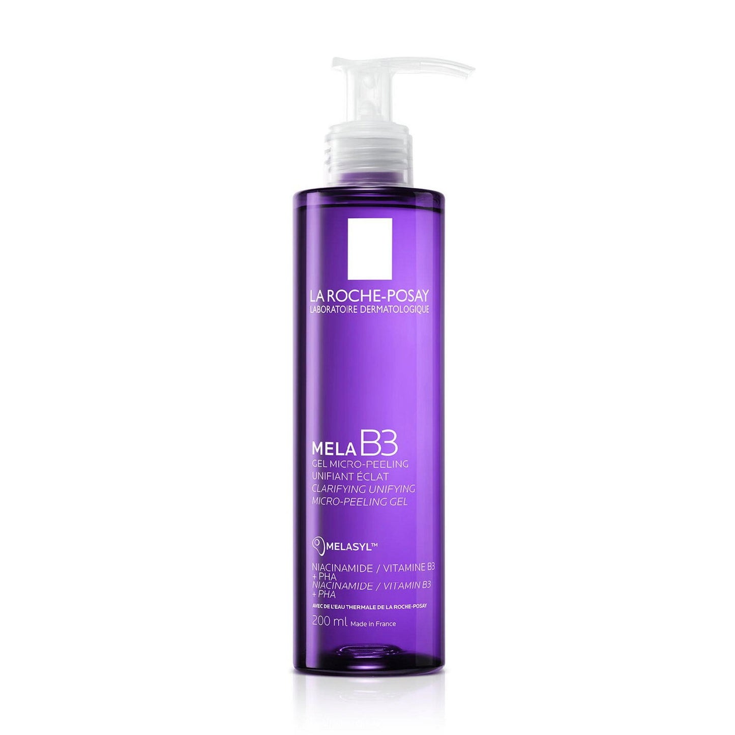 La Roche-Posay, Mela B3, Niacinamid, Schälen, Reinigungsgel, Für das Gesicht, 200 ml
