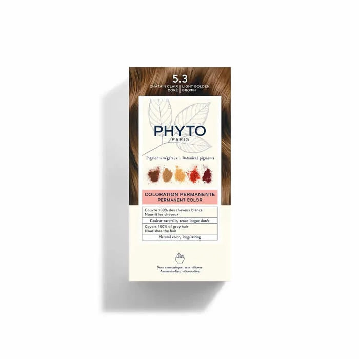 PHYTO PARIS PHYTO PARIS Phyto Hair Colour By Phytocolor 5.3 Light Golden Brown 180 g Haarfarbe