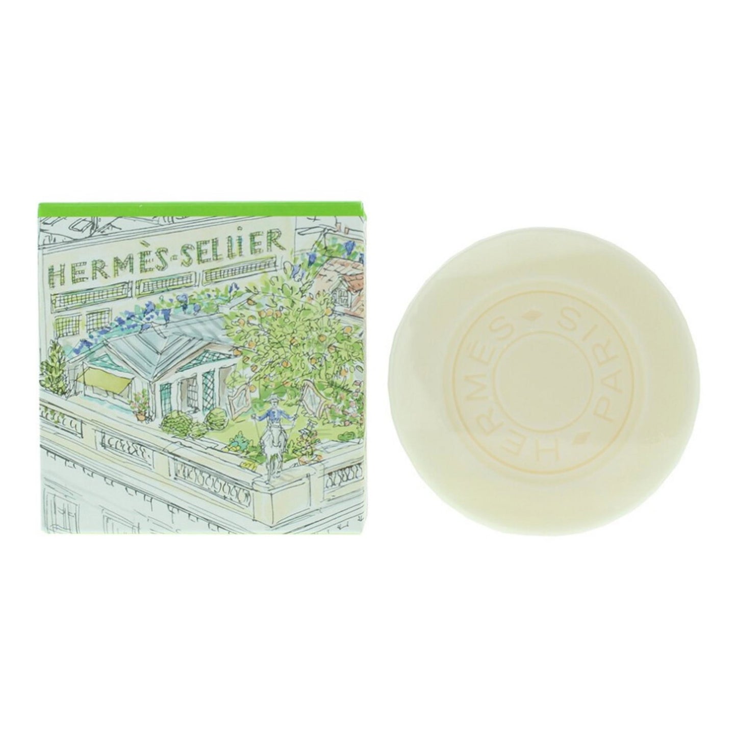 Hermes, Un Jardin Sur Le Toit, Hydratisierend, Seifenstück, 100 g