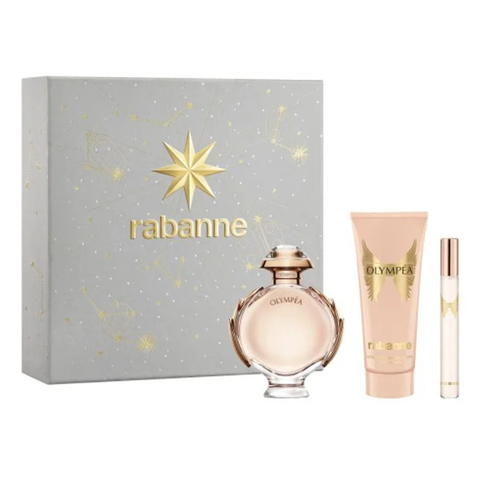 PACO RABANNE Rabanne Olympéa Eau de Parfum Spray 80 ml Set mit 3 Artikeln