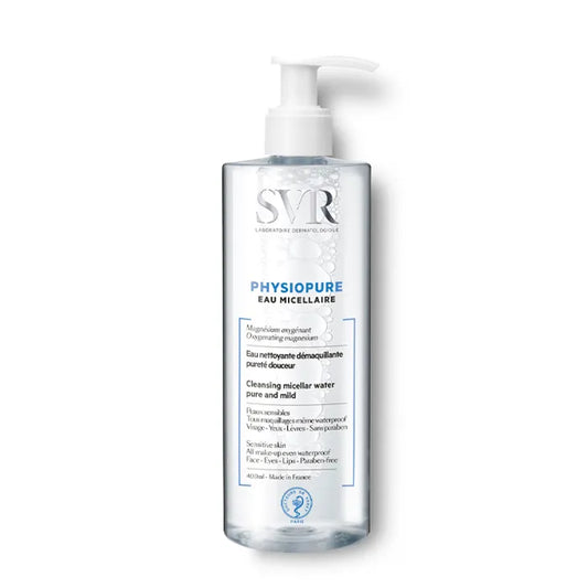 SVR SVR Physiopure Mizellares Wasser 400 ml Reinigungslösung für Gesicht und Augen Kosmetik
