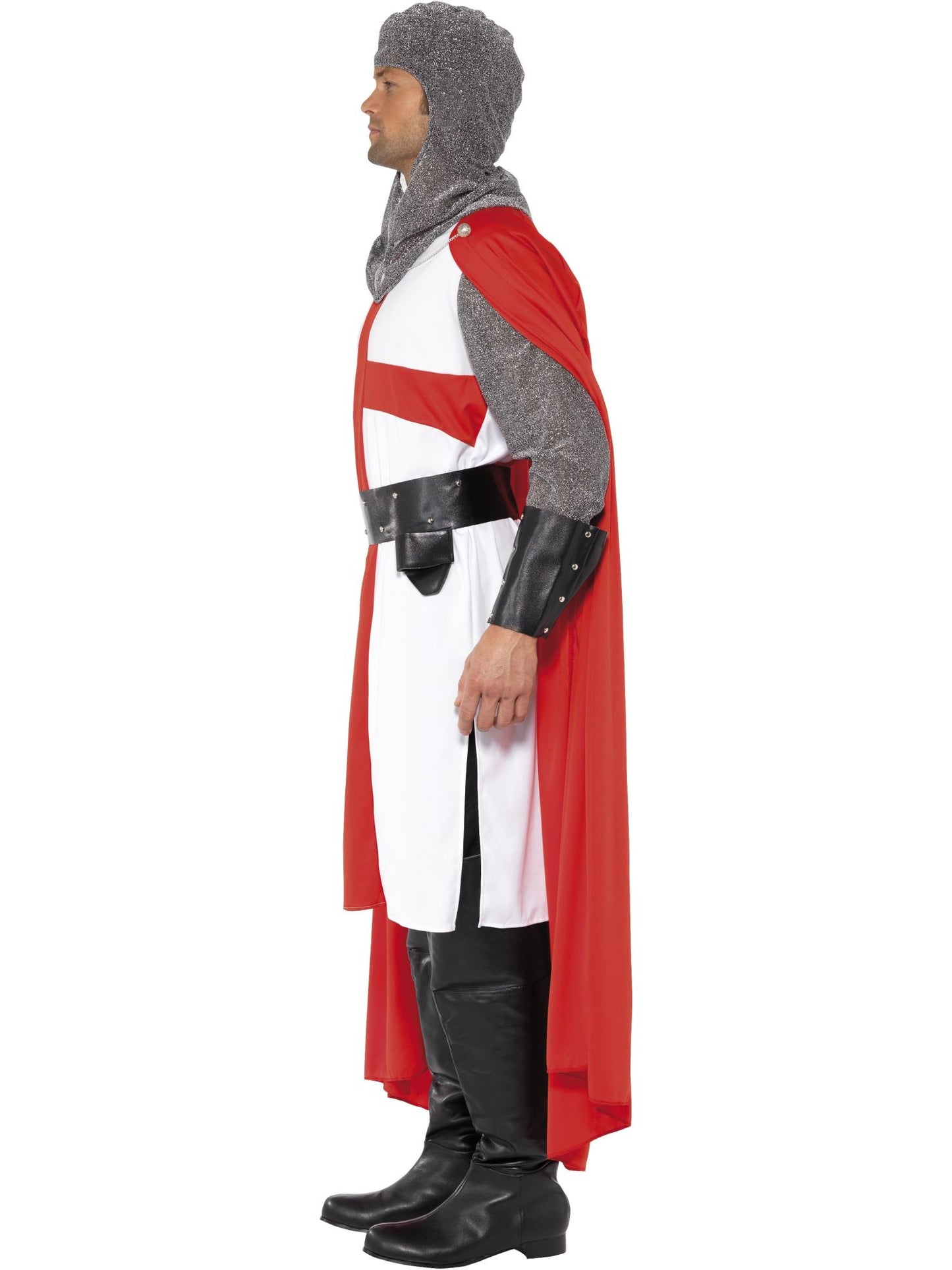 Smiffys BRITISH St George Hero Costume, Red CS für Unisex